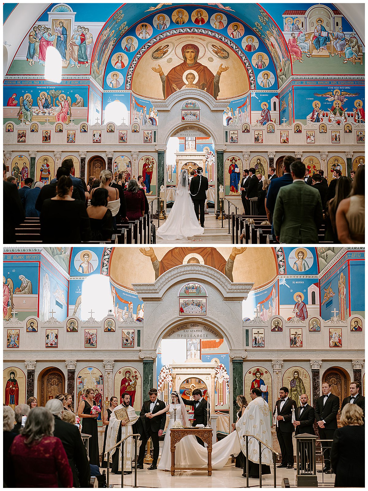 Greek Orthodox wedding ceremony